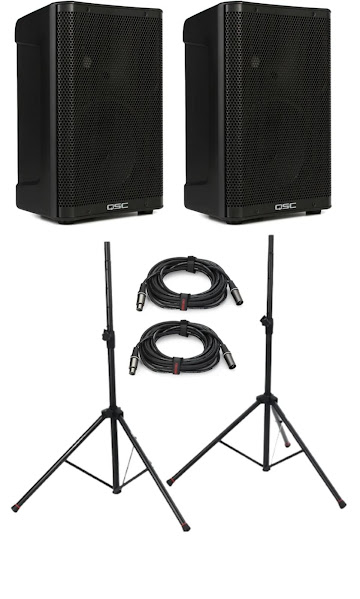 Professional Dual Speaker System Package